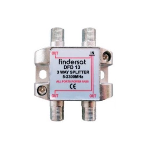 Picture of DFD13 1 Input 3 Output Splitter