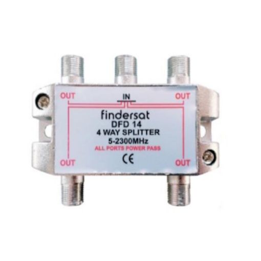 Picture of DFD14 1 Input 4 Output Splitter