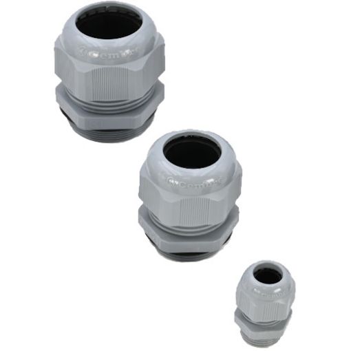 Picture of Cable gland ISO M12x1.5 IP68 3.5-7mm Gray MAXIblock 1900.M12G