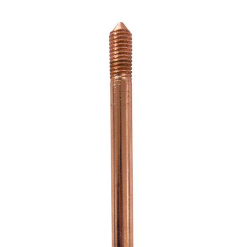 Picture of Grounding Rod Φ14x1500mm Copper Plated 250μm