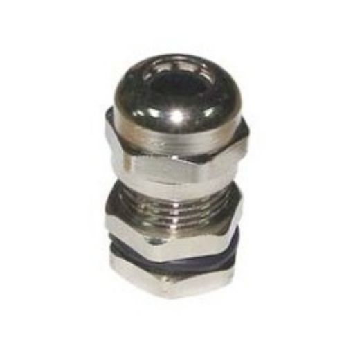 Picture of Metal Cable Gland PG7 (3-6.5mm) with Flange and Nut CHS