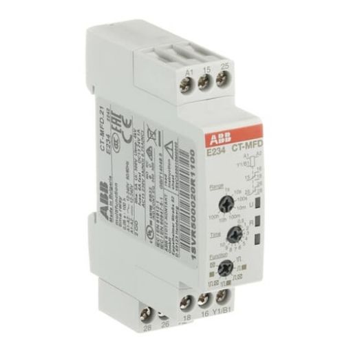 Picture of CT-MFD.21 Time Relay 7 Functions 0.05s-100h 24-240VAC/24-48VDC 2C/O 5A