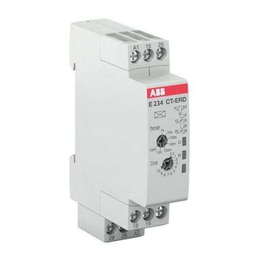 Picture of CT-ERD.22 Time Relay ON DELAY 0.05s-100h 24-240VAC/24-48VDC 2C/O 5A