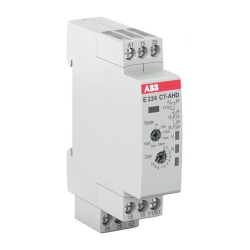 Picture of CT-AHD.22 Time Relay OFF DELAY 0.05s-100h 24-240VAC/24-48VDC 2C/O 5A