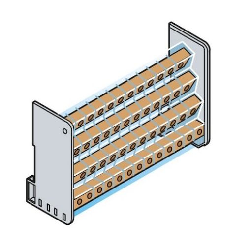 Picture of AD1029 Distribution Block 4P 125A (Large)