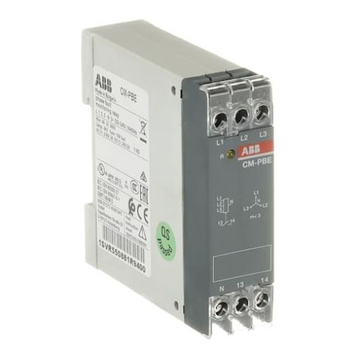 Picture of CM-PBE 3P+N Phase/Neutral Loss Network Monitor 1C/O 4A