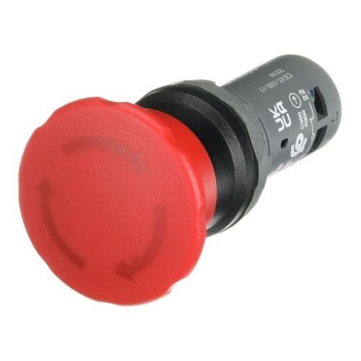 Picture of CE4T-10R-11 Mushroom Φ40 Twist Release 1NO+1NC