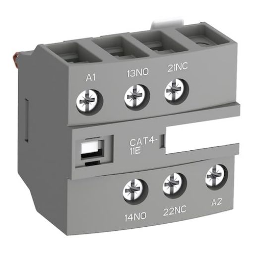 Picture of CAT4-11M Auxiliary Contact Block 1NO+1NC with Terminals A1,A2 for AF09..16(NO)