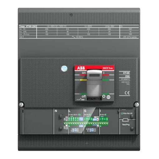 Picture of XT4S250R250 Circuit Breaker 4P 100-250A 50kA