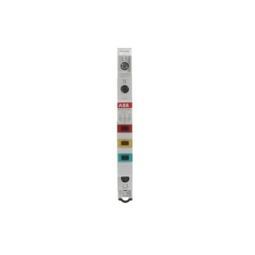 Picture of E219-3CDE Indicator Light Triple Red/Yellow/Green 415/230VAC 1/2 Element