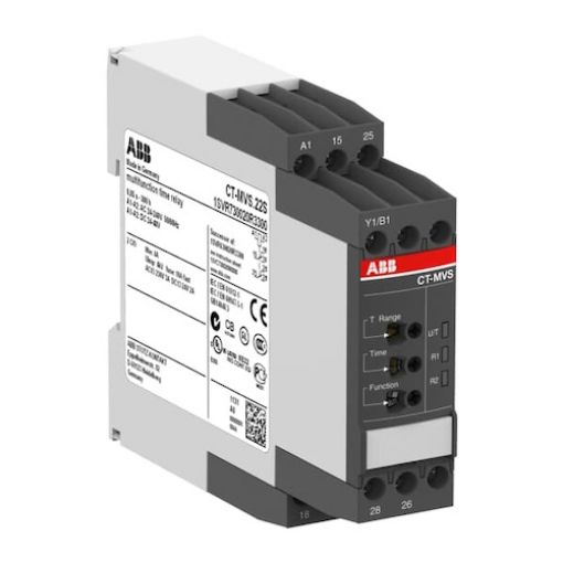 Picture of CT-MVS.22S Time Relay 11 Functions 0.05s-300h 24-240VAC/24-48VDC 2C/O 4A