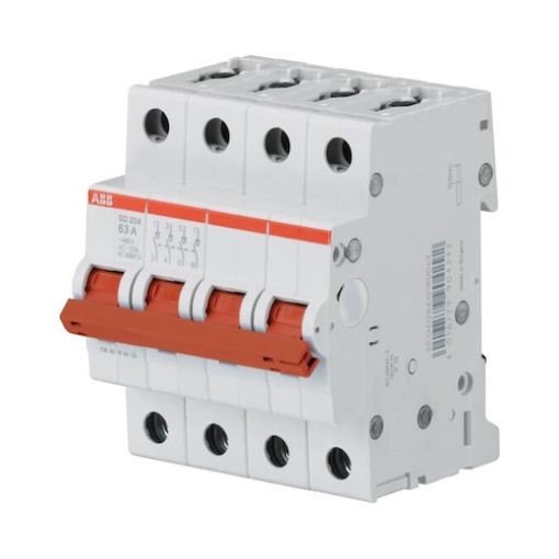 Picture of SD204-63 4P 63A Circuit Breaker