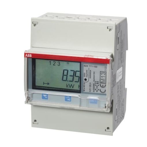 Εικόνα της B24 111-100 Τριφασικός Μετρητής Ενέργειας Ηλεκτρονικός Μέσω Μ/Σ Έντασης (STEEL)