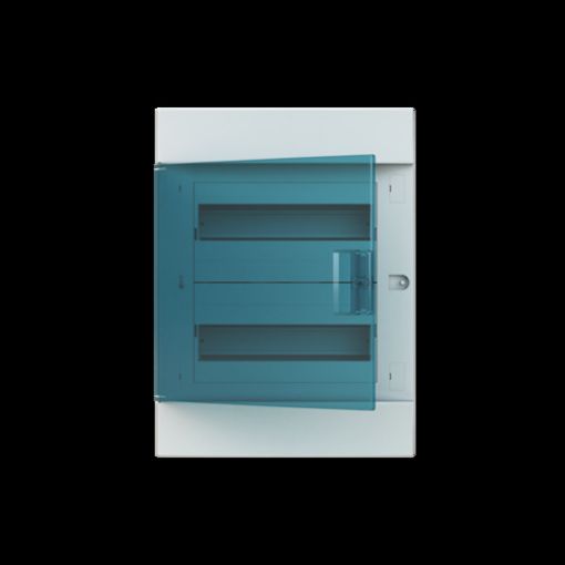 Picture of CU1205F Recessed Panel 2x12 320x435x79 with Transparent Door