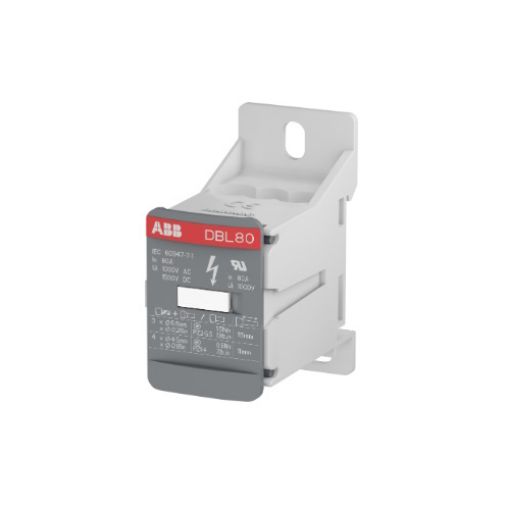 Picture of DBL80 Distribution Block 1P 80A 3x16mm²/4x6mm²