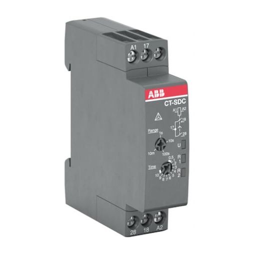 Picture of CT-SDC.22 Star-Delta Time Relay 24-240VAC/24-48VDC 2C/O 4A