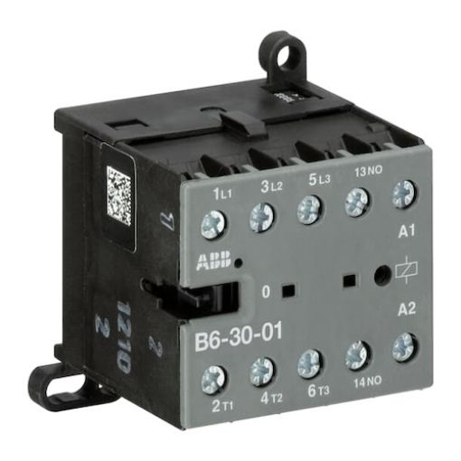 Picture of B6-30-01 Mini Power Relay 3P 4kW 230VAC 1NC