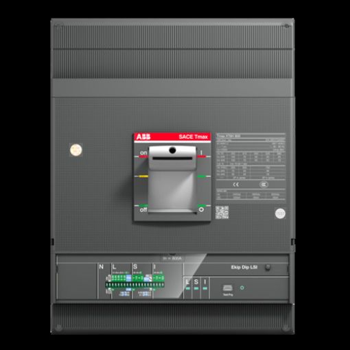 Picture of XT6S 800 Circuit Breaker 3P 320-800A 50kA Ekip Dip LS/I