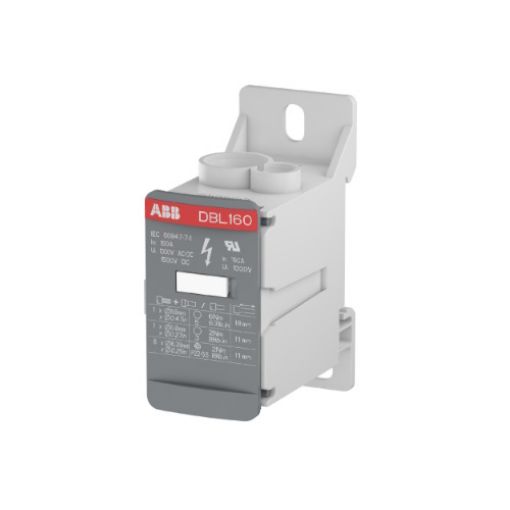 Picture of DBL160 Distribution Block 1P 160A 1x70mm²/1x16mm²/6x16mm²