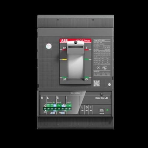 Picture of XT5S 400 Circuit Breaker 4P 160-400A 50kA Ekip Dip LS/I
