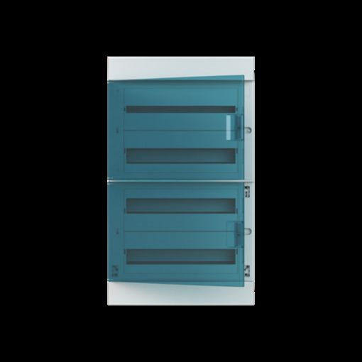 Picture of CU1210F Recessed Panel 4x18 430x600x99 with 2 Transparent Doors