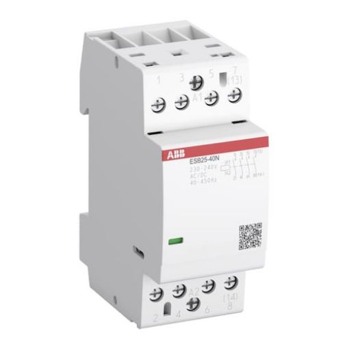 Εικόνα της ESB25-22N 230VAC/DC Ρελέ Ισχύος Ράγας 2NO+2NC 25A
