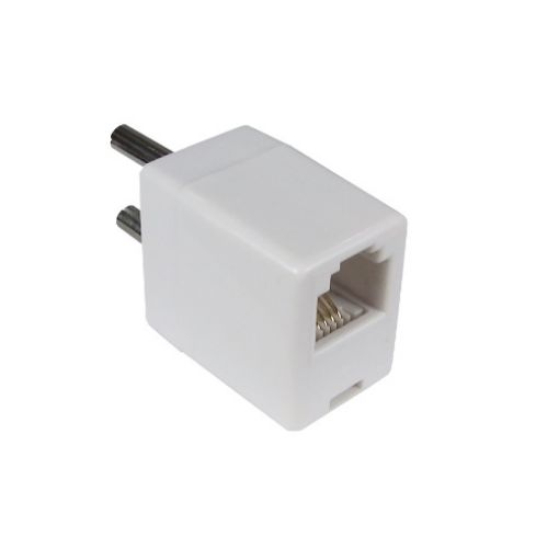 Picture of RJ11 (6P4C) to Bipolar Plug Converter