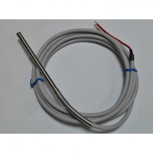 Picture of Thermocouple PT100 Φ6mm L50mm with 2m Silicone Cable