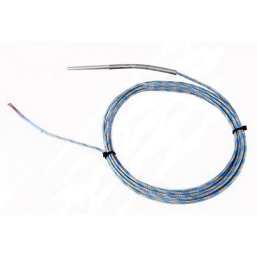 Picture of Thermocouple J (Fe-Cost) Φ8mm L200mm with 2m Shielded Cable