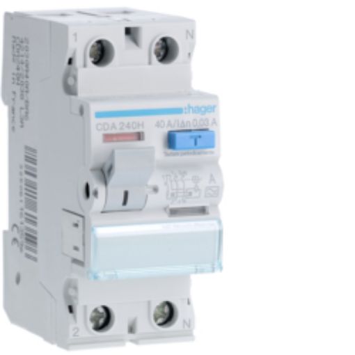 Picture of CDA240H 2P 40A 30mA Type A Leakage Relay