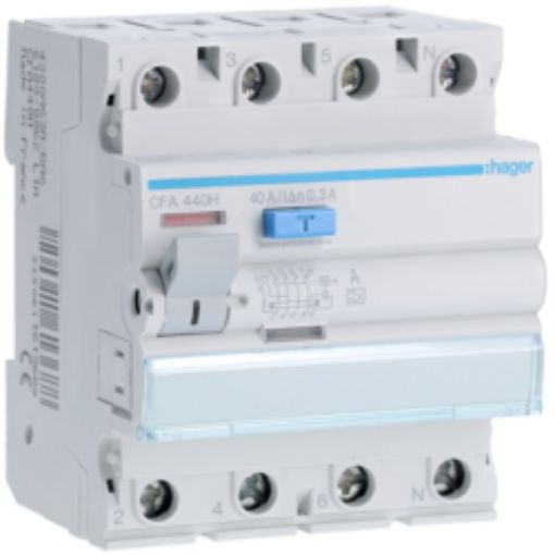 Picture of CFA440H Leakage Relay 4P 40A 300mA Type A