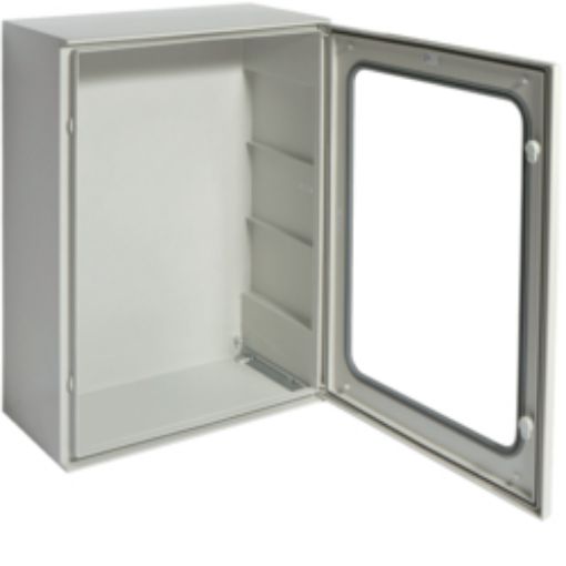 Picture of FL279B ORION+ Polyester Cabinet W600XH800XD300 with Transparent Door IP66