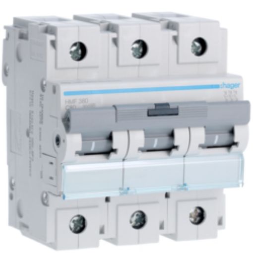Picture of HMF380 Miniature Circuit Breaker 3P 80A C 10KA