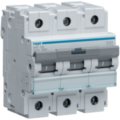 Picture of HMF399 Miniature Circuit Breaker 3P 125A C 10KA