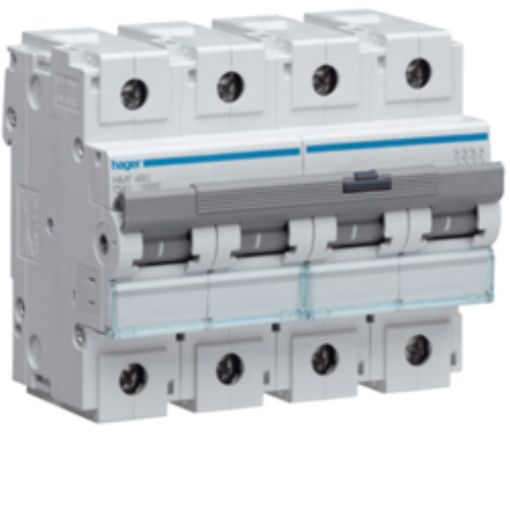 Picture of HMF490 Miniature Circuit Breaker 4P 100A C 10KA
