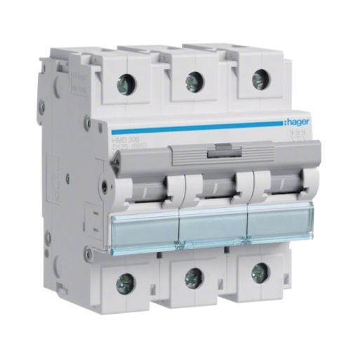 Picture of HMD399 Miniature Circuit Breaker 3P 125A D 15kA