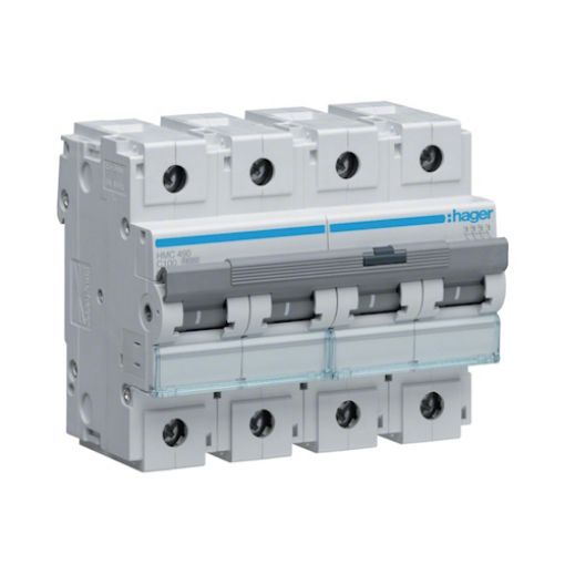Picture of HMC490 Miniature Circuit Breaker 4P 100A C 15kA