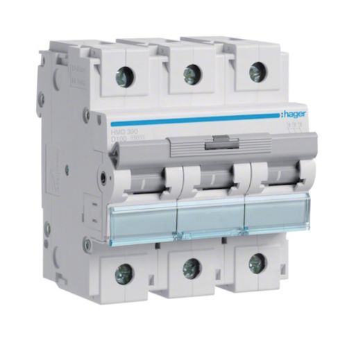 Picture of HMD390 Miniature Circuit Breaker 3P 100A D 15kA