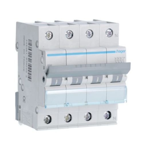 Picture of MW640 Miniature Circuit Breaker 3P+N 40A C 6kA