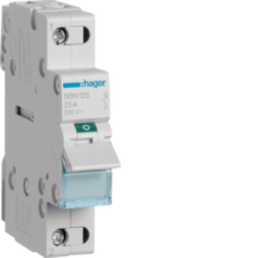 Picture of SBN125 1P 25A Circuit Breaker