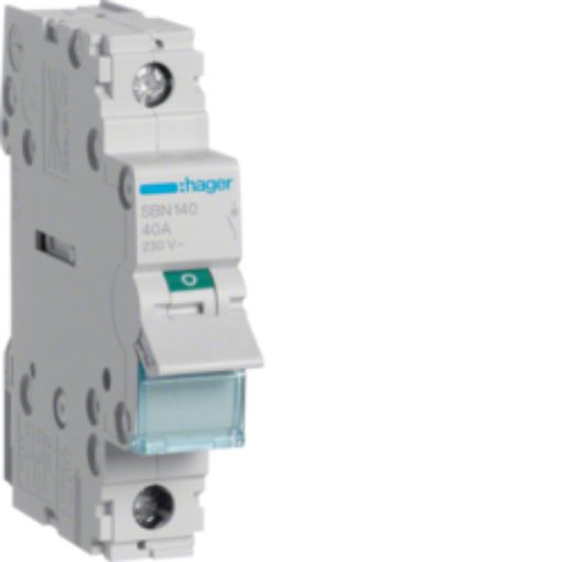 Picture of SBN140 1P 40A Circuit Breaker