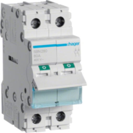 Picture of SBN280 2P 80A Circuit Breaker