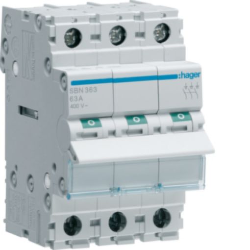 Picture of SBN363 3P 63A Circuit Breaker