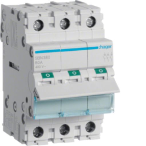 Picture of SBN380 3P 80A Circuit Breaker