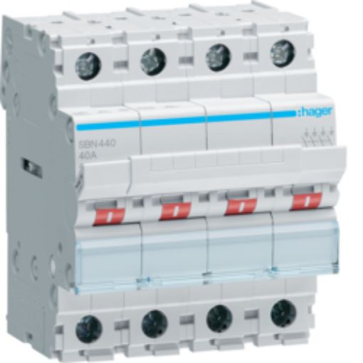Picture of SBN440 4P 40A Circuit Breaker