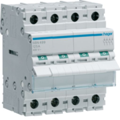 Picture of SBN499 4P 125A Circuit Breaker
