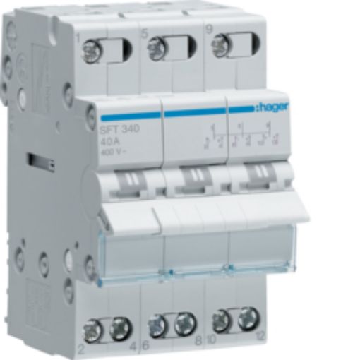 Picture of SFT340 3P 40A Changeover Switch