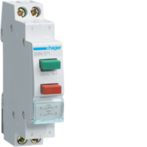 Picture of SVN371 Double Rail Push Button 2NO