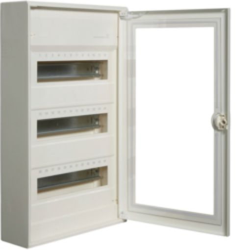 Picture of VA36G VOLTA Wall Panel 3x12 IP30 305x515x96.5mm Transparent Door