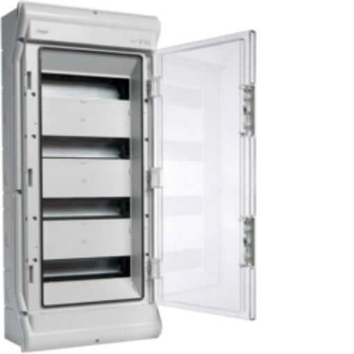 Picture of VE412N VECTOR Wall Mounted Waterproof Panel 4x12 IP65 310x677x151mm Transparent Door